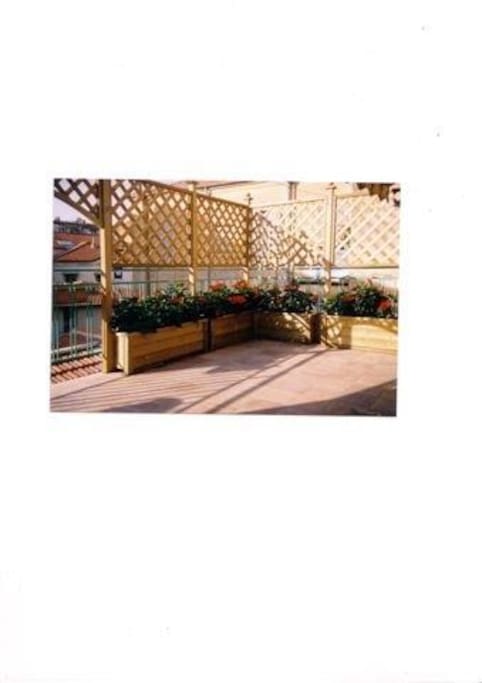 terrazzino di ingresso