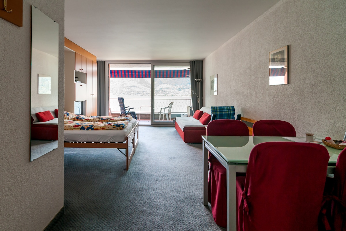 Top performing Airbnb: Lake Maggiore - Super Location + Beach, ViraLago 407 in Gambarogno