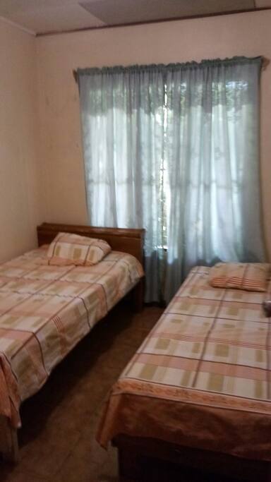 El dormitorio 2 camas individuales