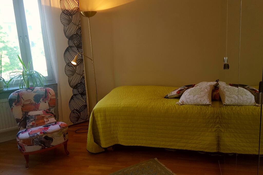 Double room with 140x200 cm bed