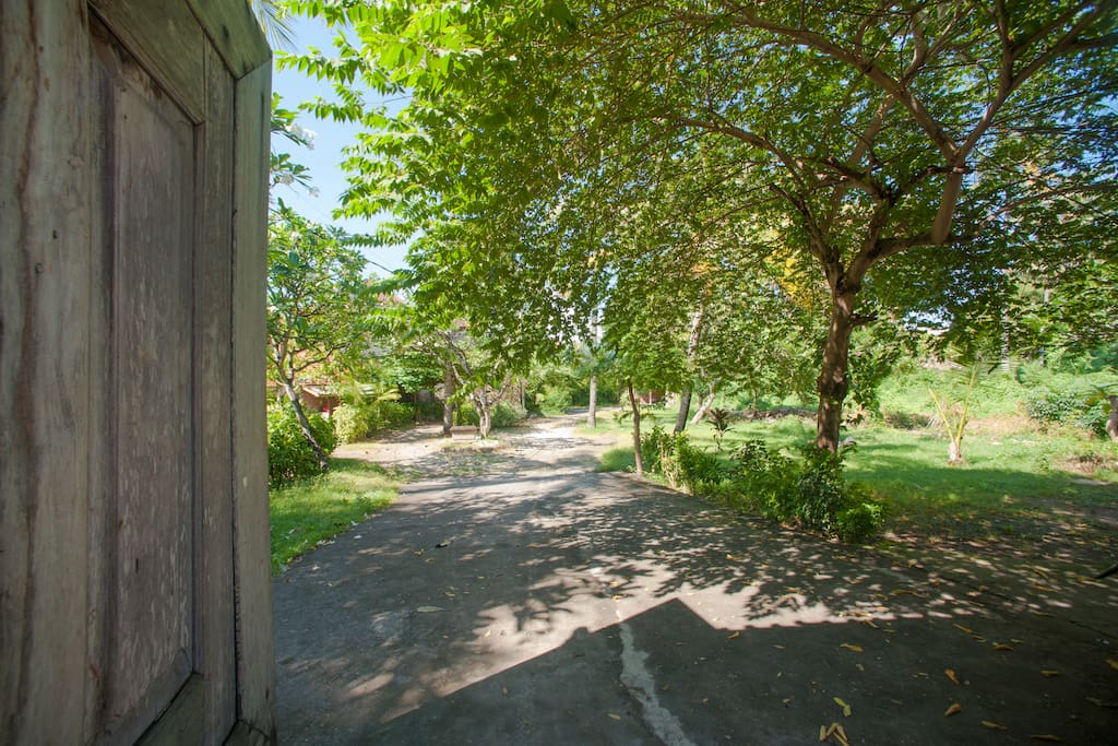 Entrance to Property