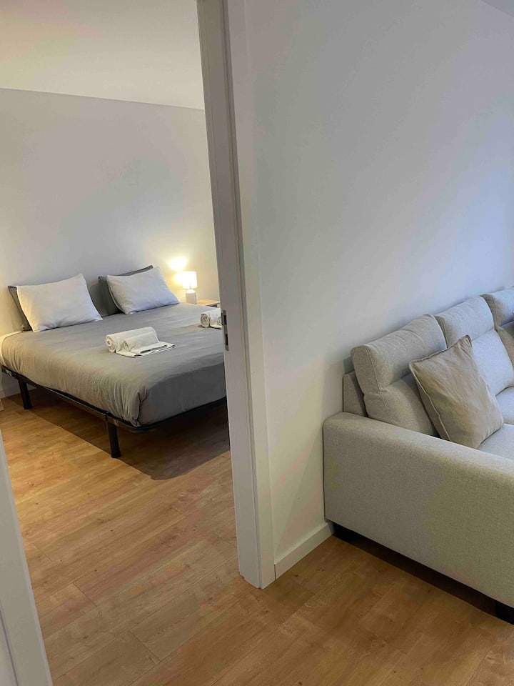 View of the room when you're in the living room 