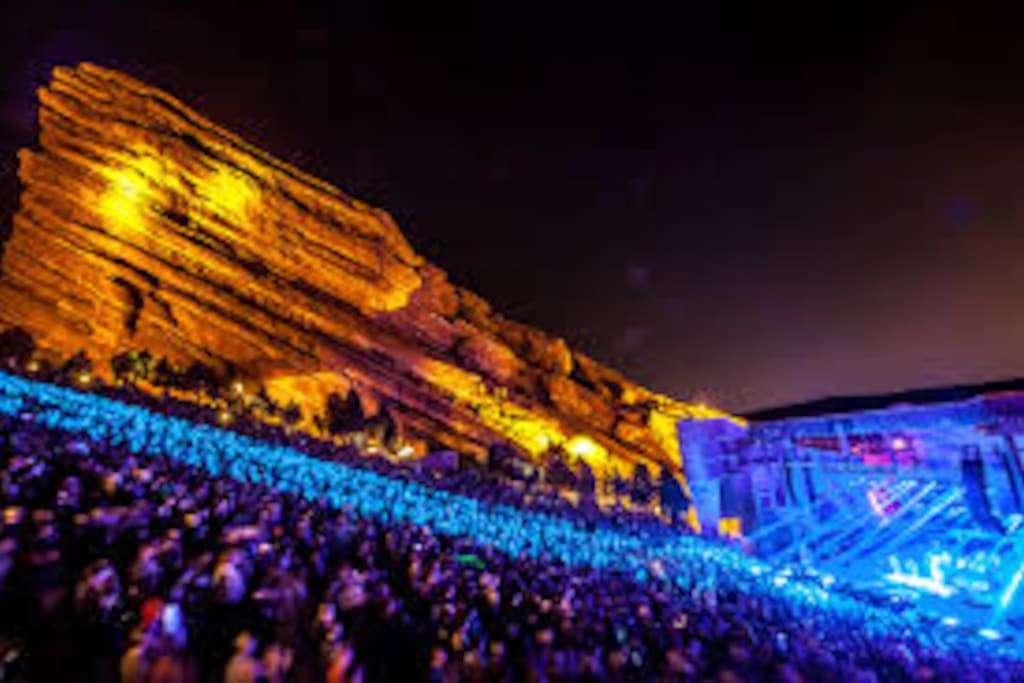 Close to Red Rocks Amphitheater