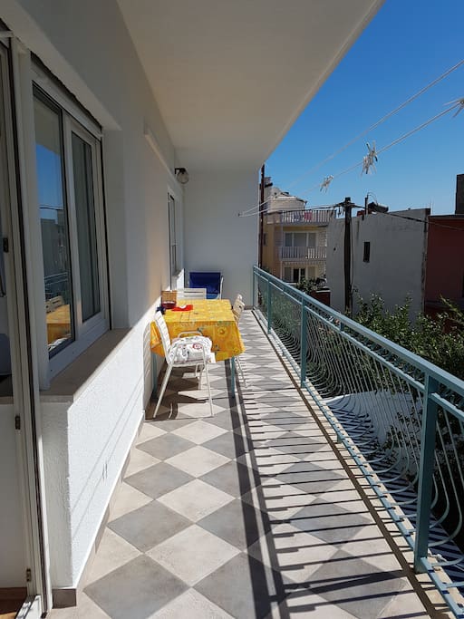Balkon 10meter lang
