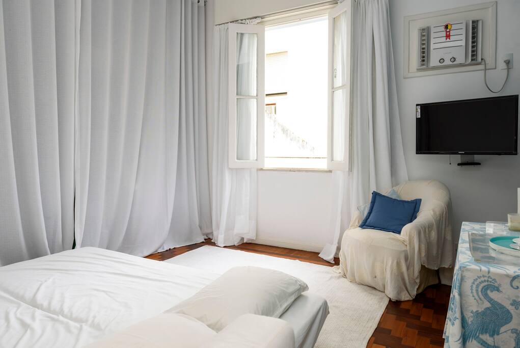 Não tem tv neste quarto