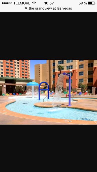 Nice area for the kids at the pool