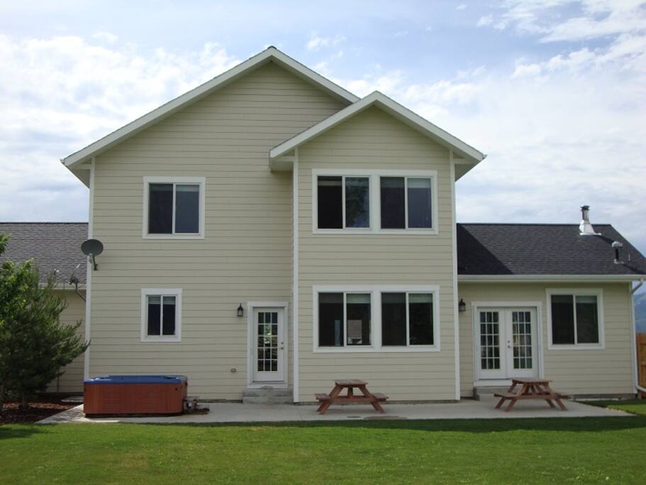 Back patio