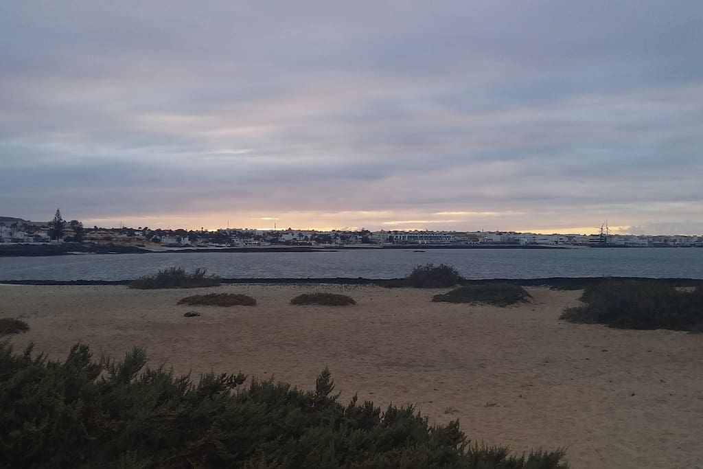 Sunset desde la puerta