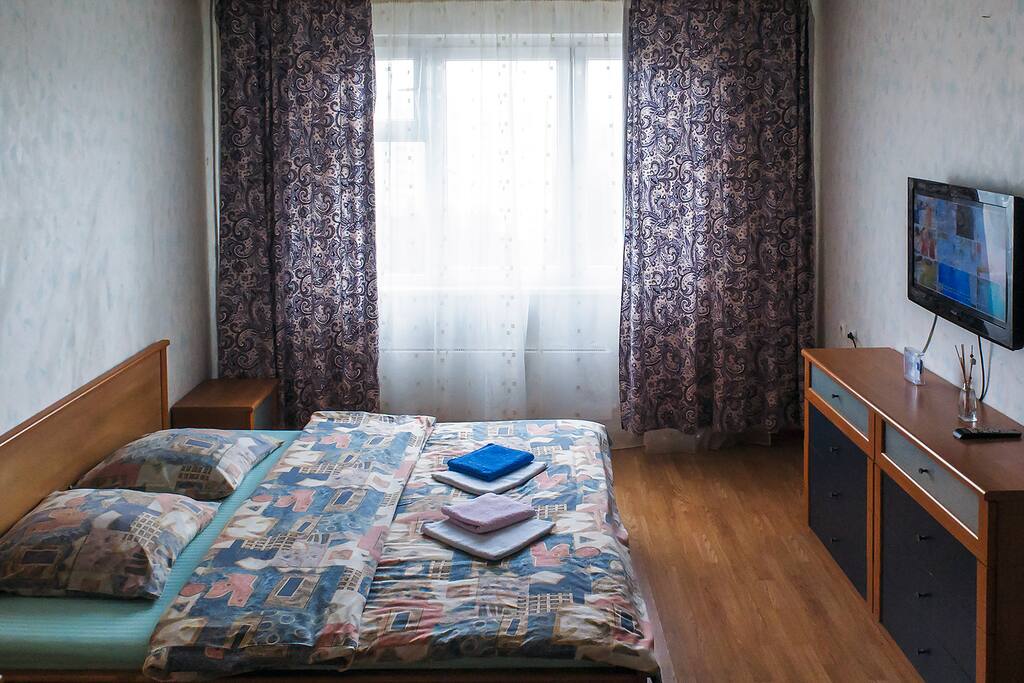 Bedroom 20 m² (215 ft²) with King Size Bed