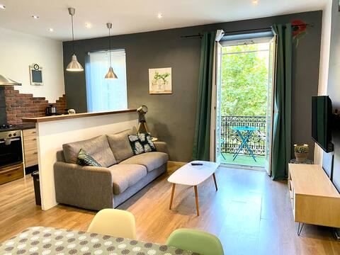 apartment in the heart of Breil sur Roya river view