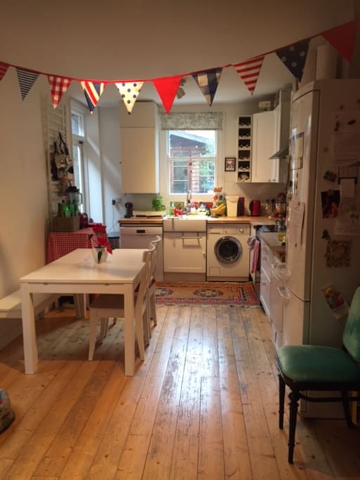 Our lovely homely roomy kitchen, my favourite room!