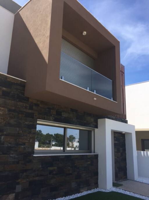 The inviting front entrance