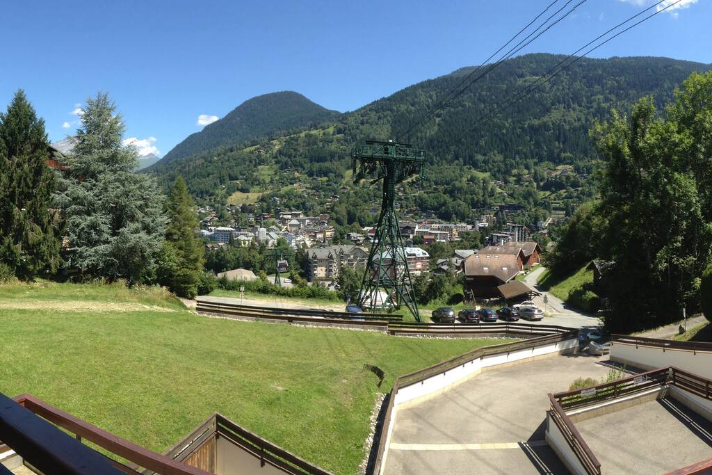 vu du balcon coté village