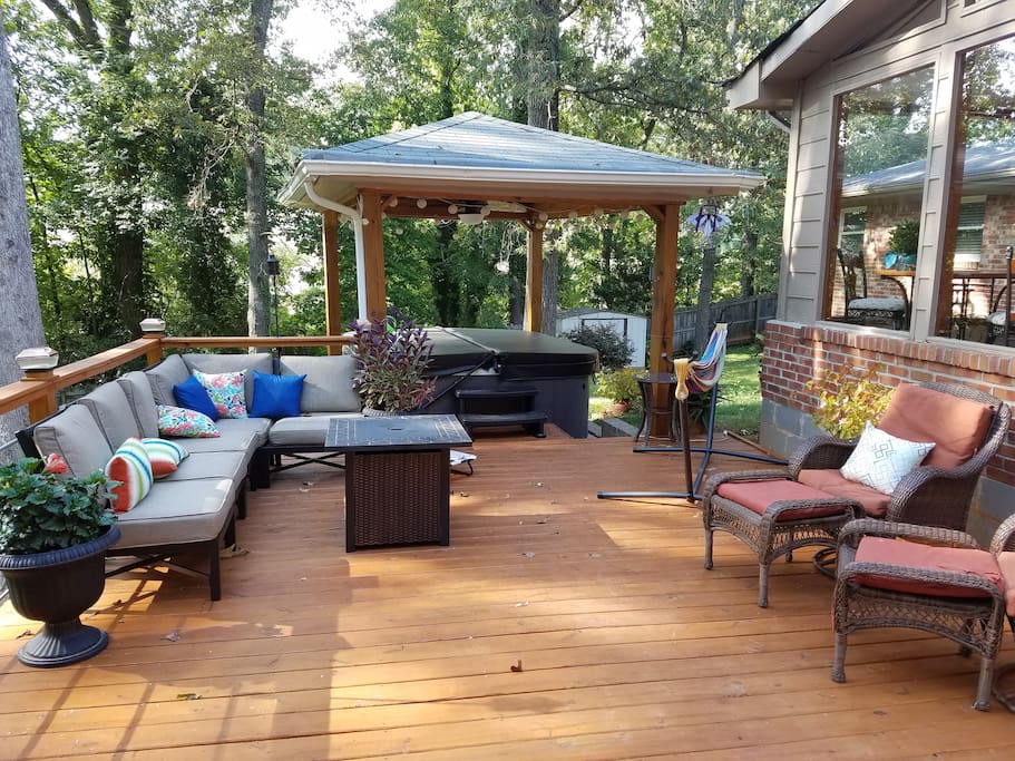 Relax and unwind on the deck.