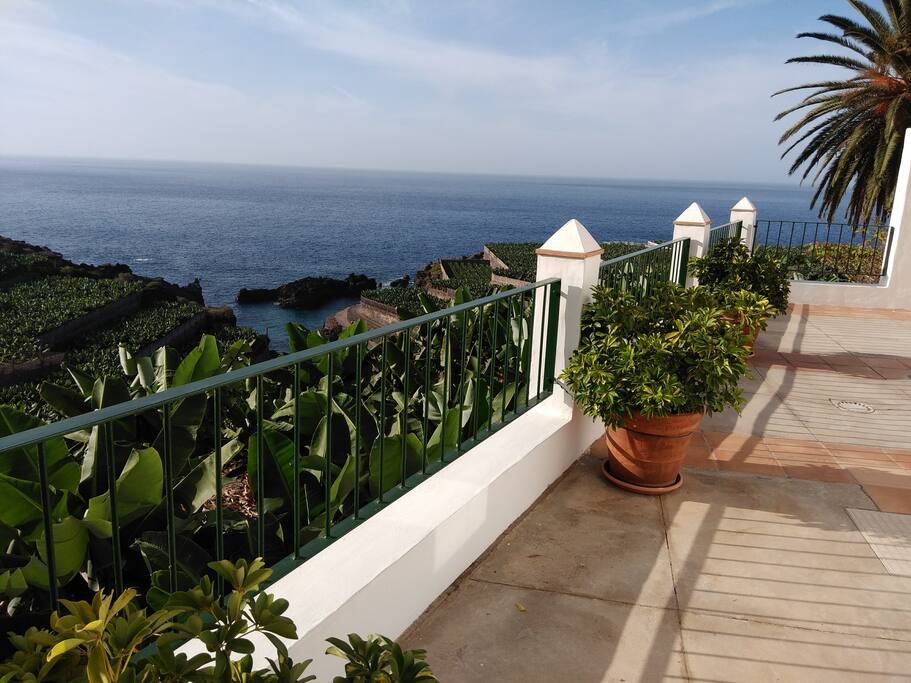 Terrace and view