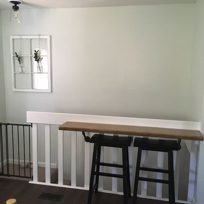 Morning breakfast nook- seats 2