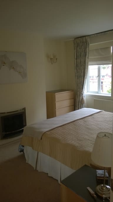 Spacious Bedroom with King-size bed
