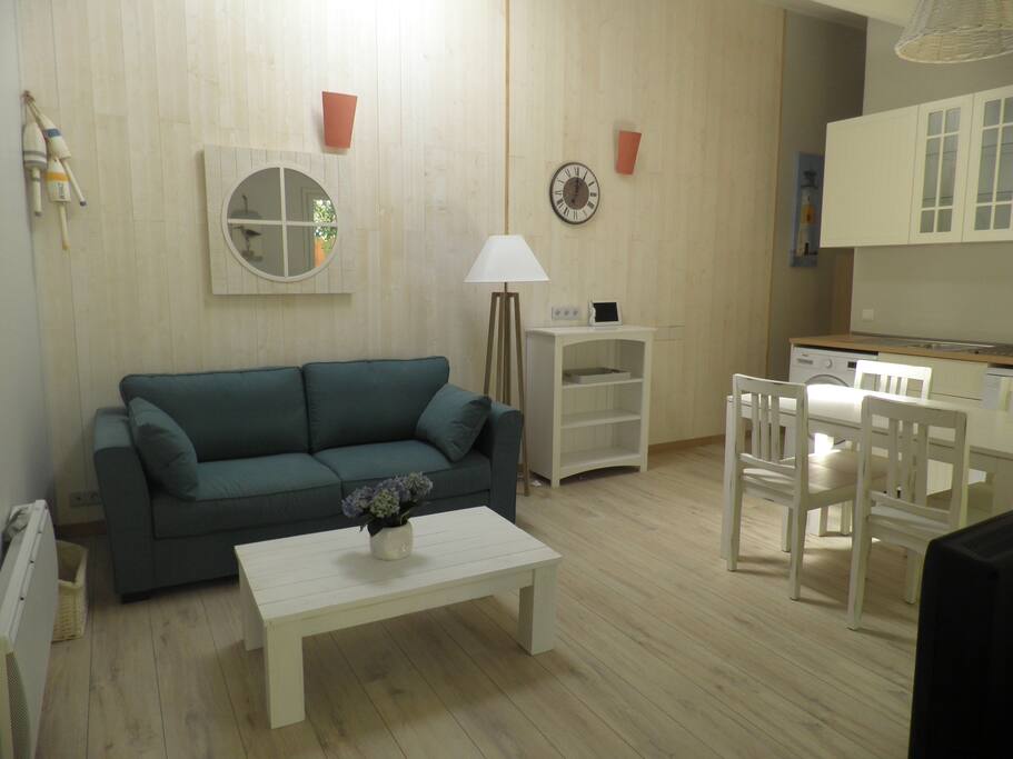 Le salon-cuisine