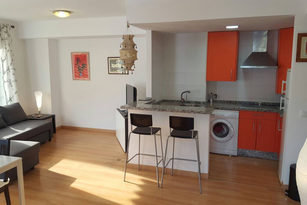 Kitchen/living room