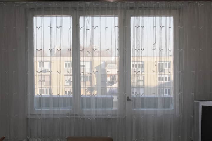Ხედი მისაღები ოთახიდან