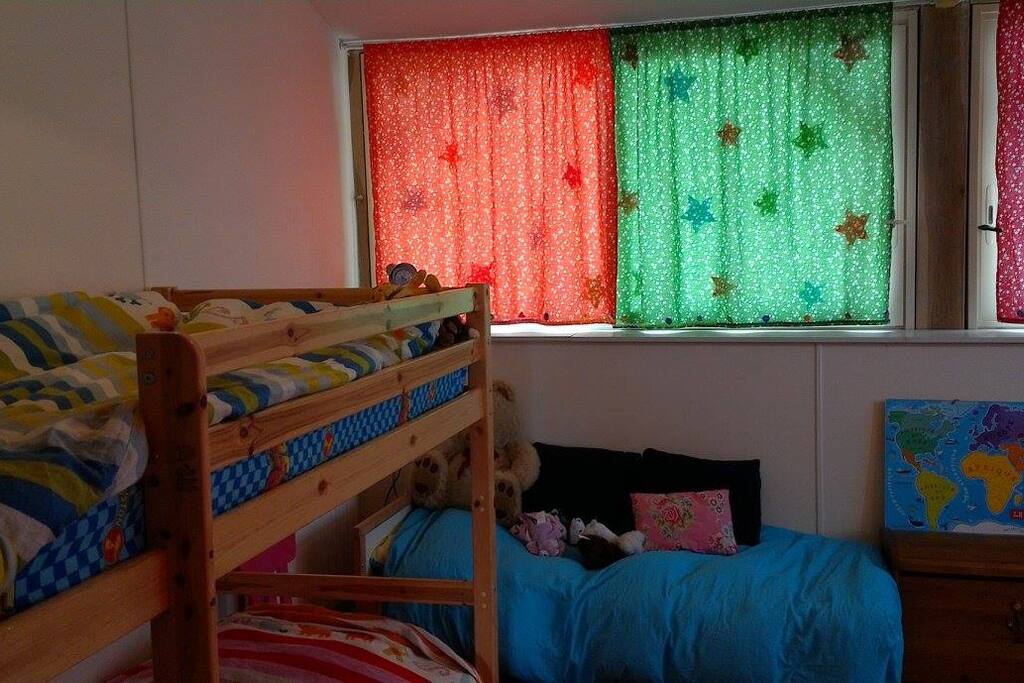 Kids Korner bunk beds and toddler bed