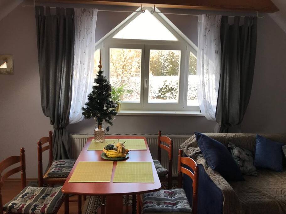 view from the living room window