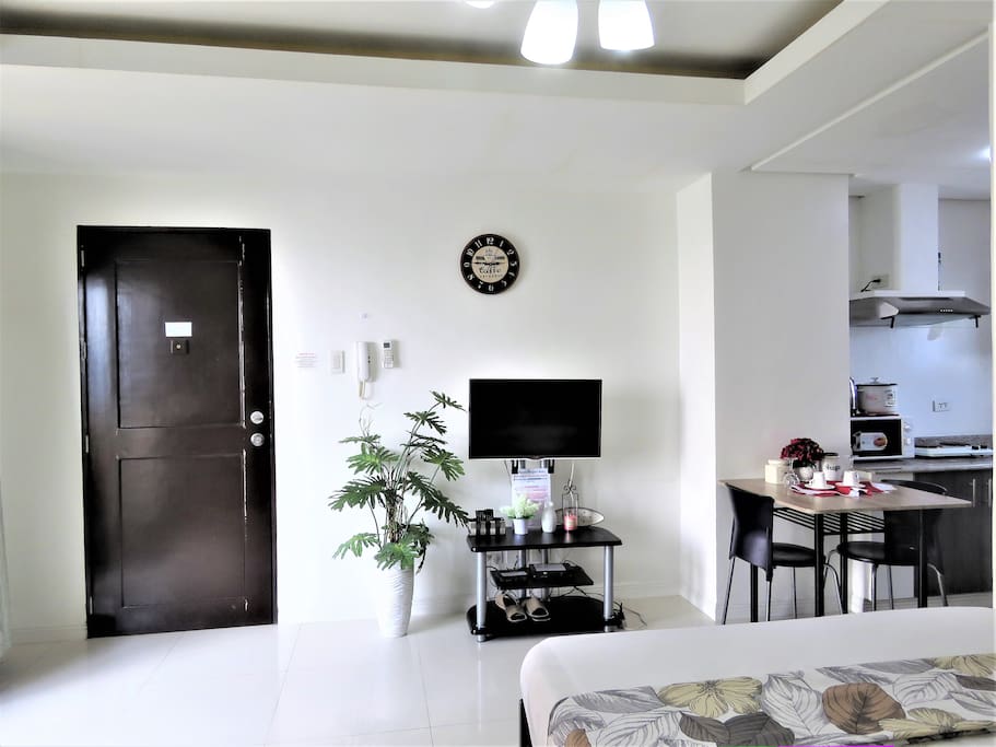 TV and Door
