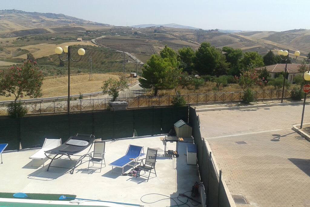 Vue terrasse supérieur