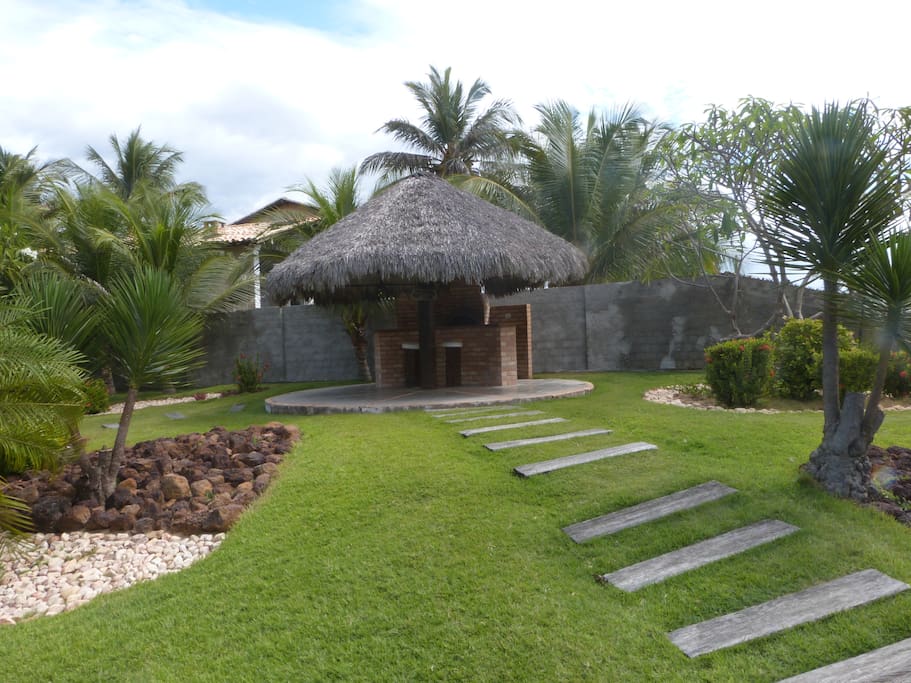 Areá de churrasqueira