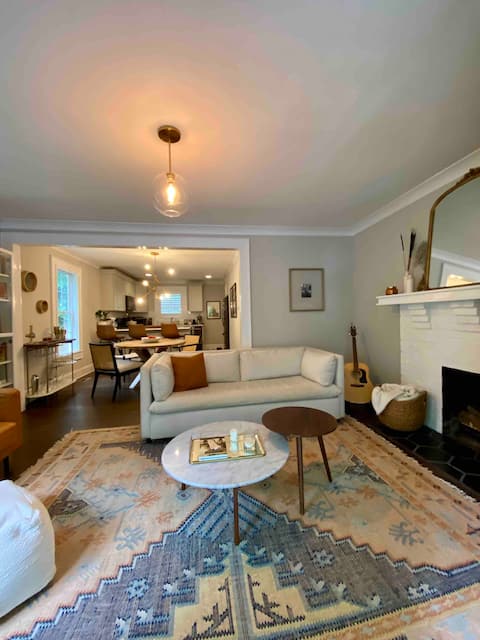 Top Airbnb: Boho Bungalow in Historic Inman Park near Beltline in Inman Park