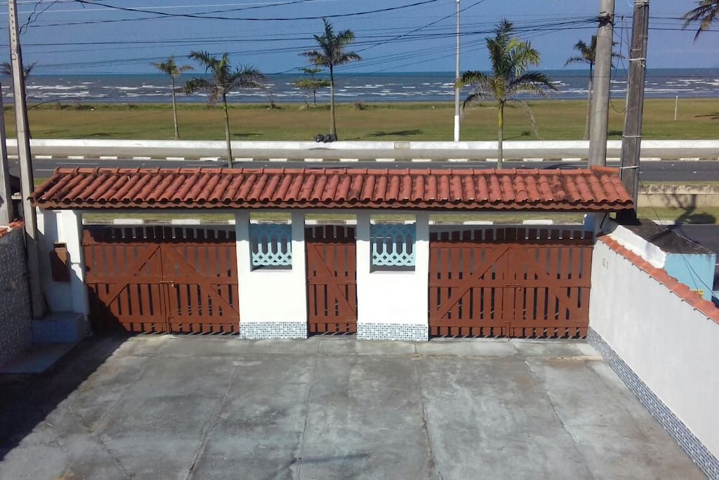 Vista da varanda frontal.