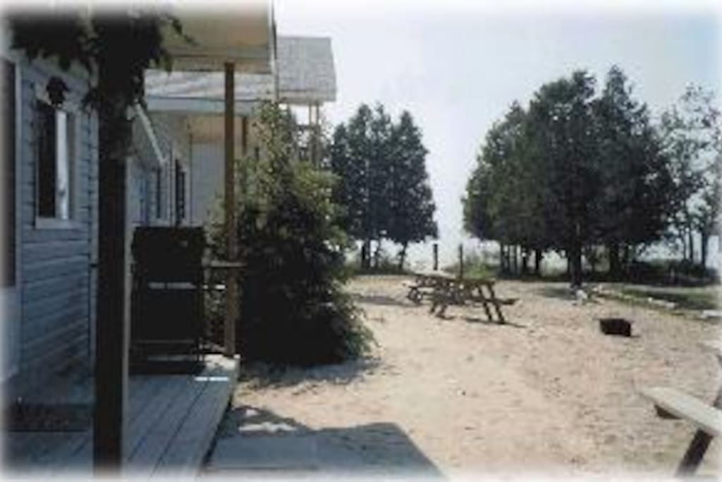 View from deck