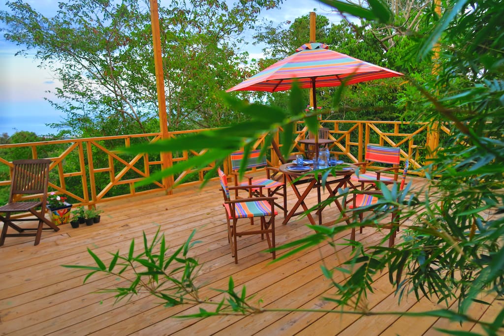 upper deck area with view of Montego Bay