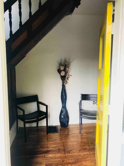 Está es la entrada a al departamento.