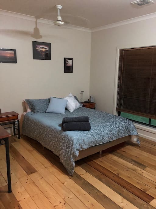 One of the bedrooms