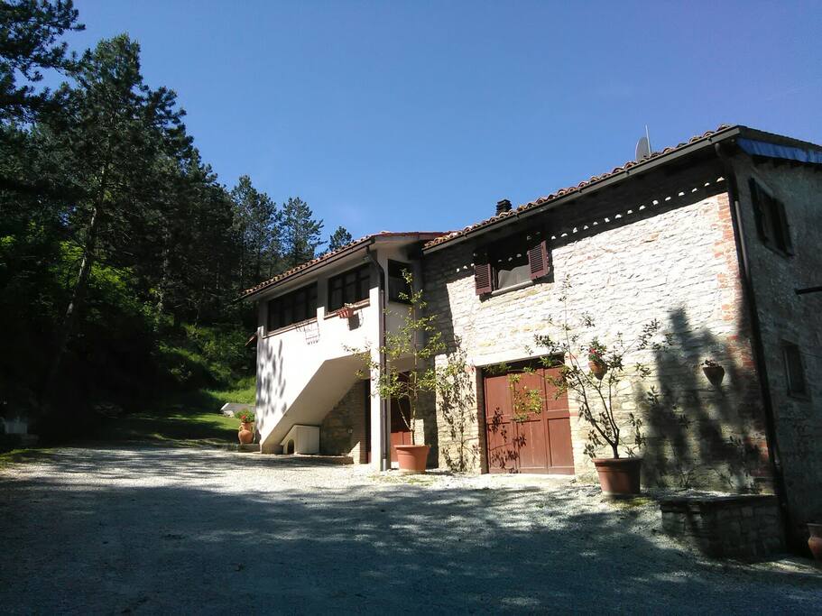 il B&B è immerso nella natura