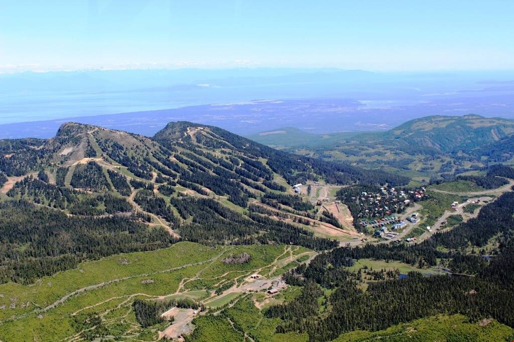 Slopes in the Summer are perfect biking trails