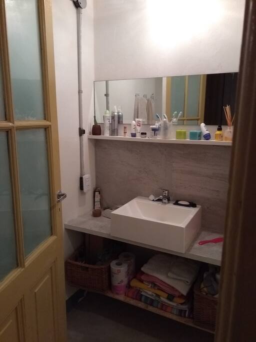 Baño compartido