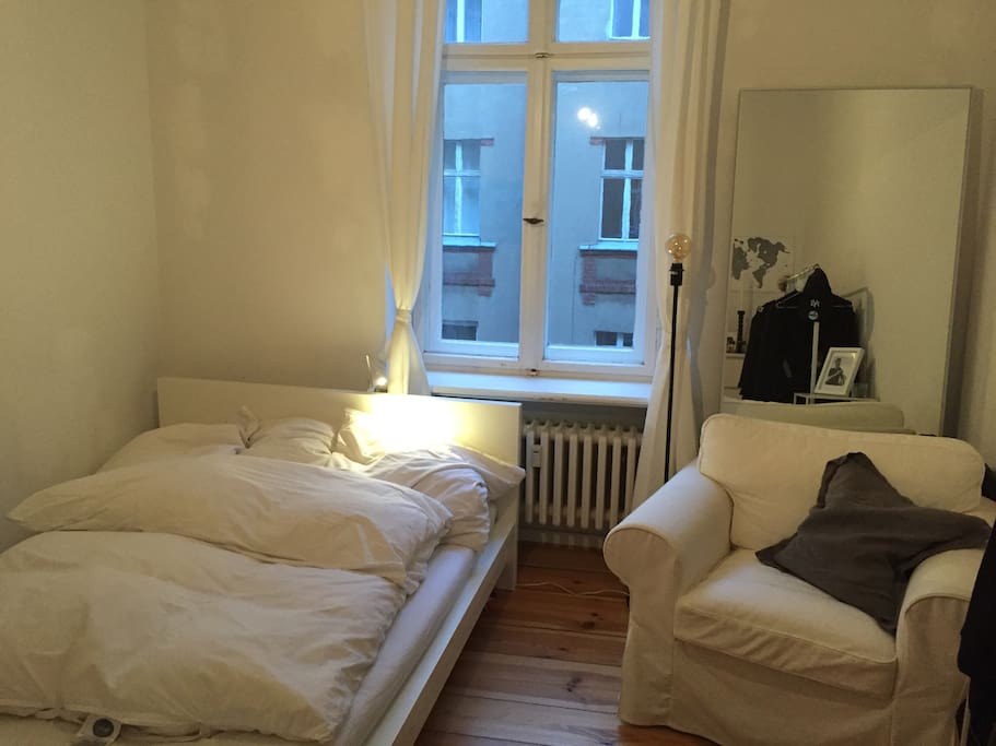 Bedroom - only bed and clothes rail will be in there