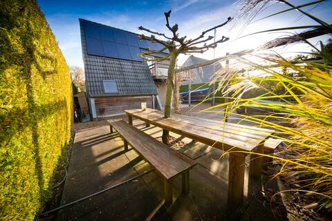 atmospheric luxury vacation home on waterpark,
