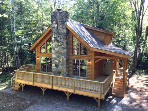 Beautiful Log Cabin in Weston, VT