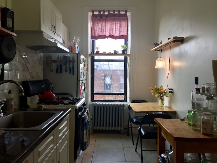 Newly renovated kitchen