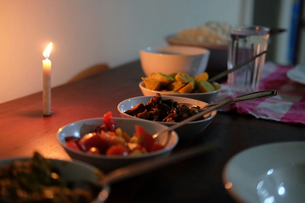 it is about Dinner and especially in order to traditional cuisines..