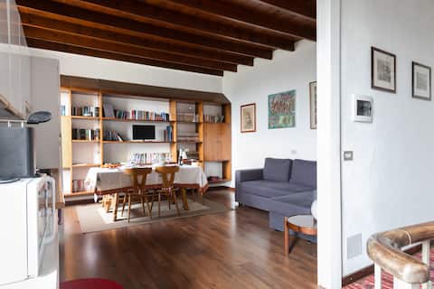 Family apartment with lake views