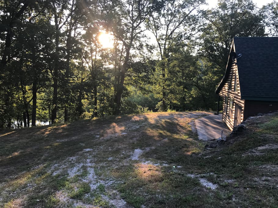 Angler's Cabin side view