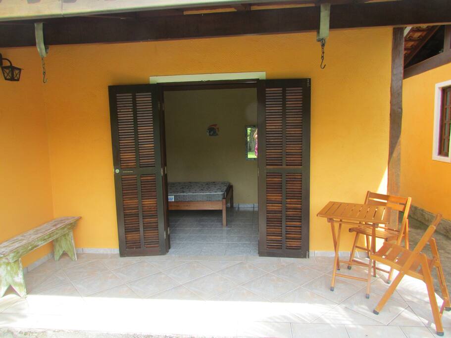 Entrada de uma suite
