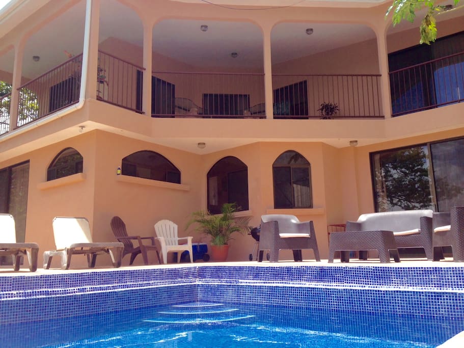 Our swimming pool area