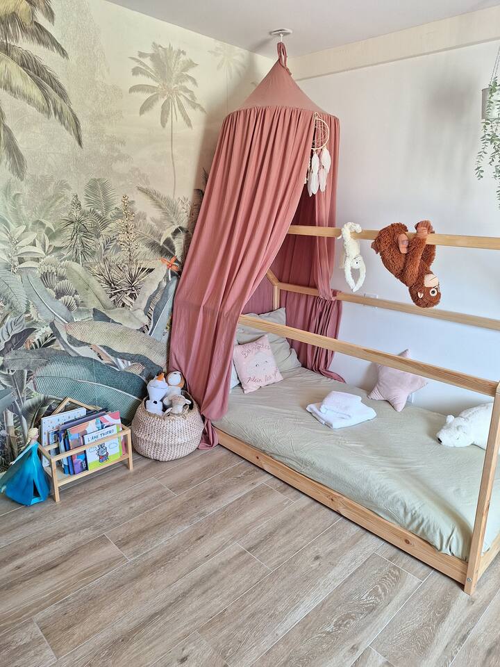Spavaća soba 3, krevet za jednu osobu 90 cm