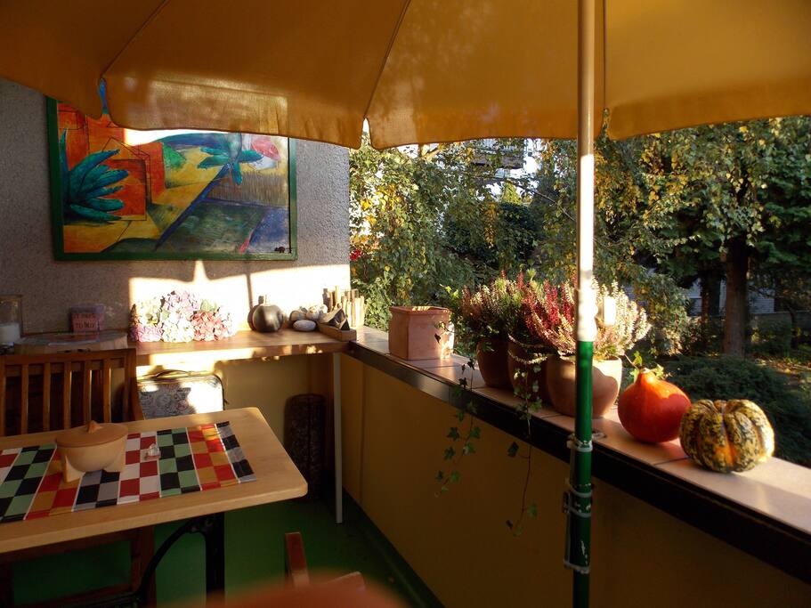Balkon Mitbenutzung