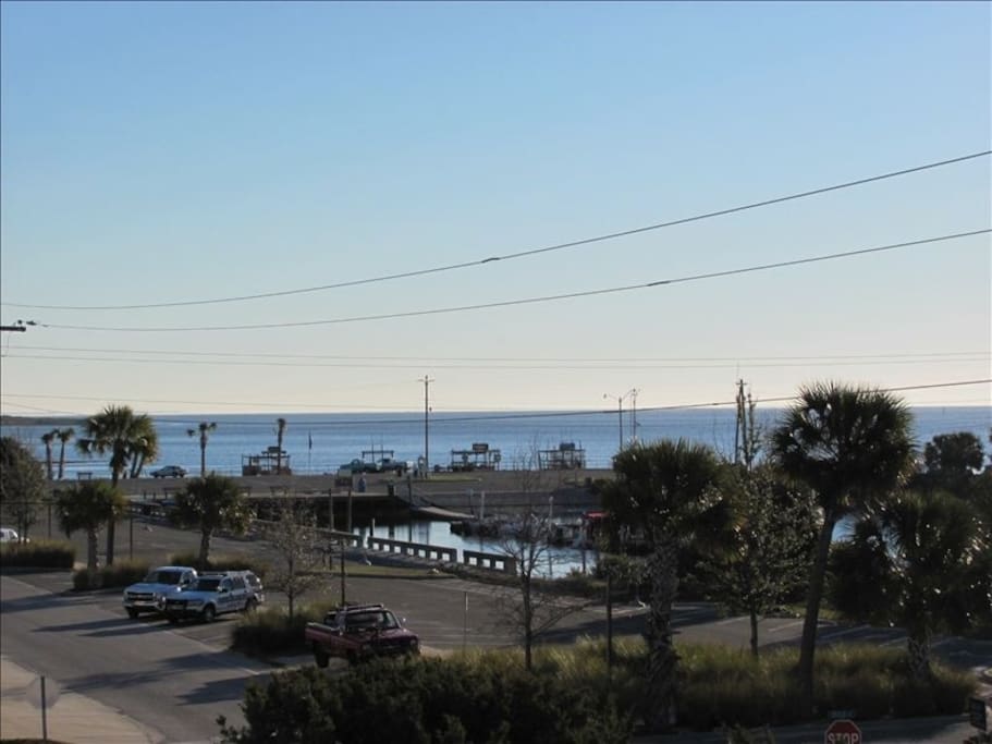 East view from balcony